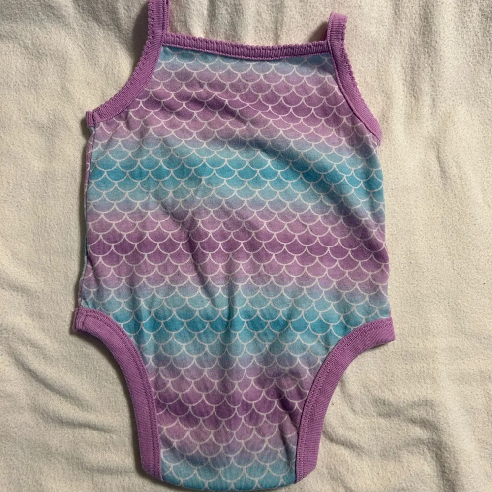 Garanimals Purple and Blue Scallop Bodysuit‎